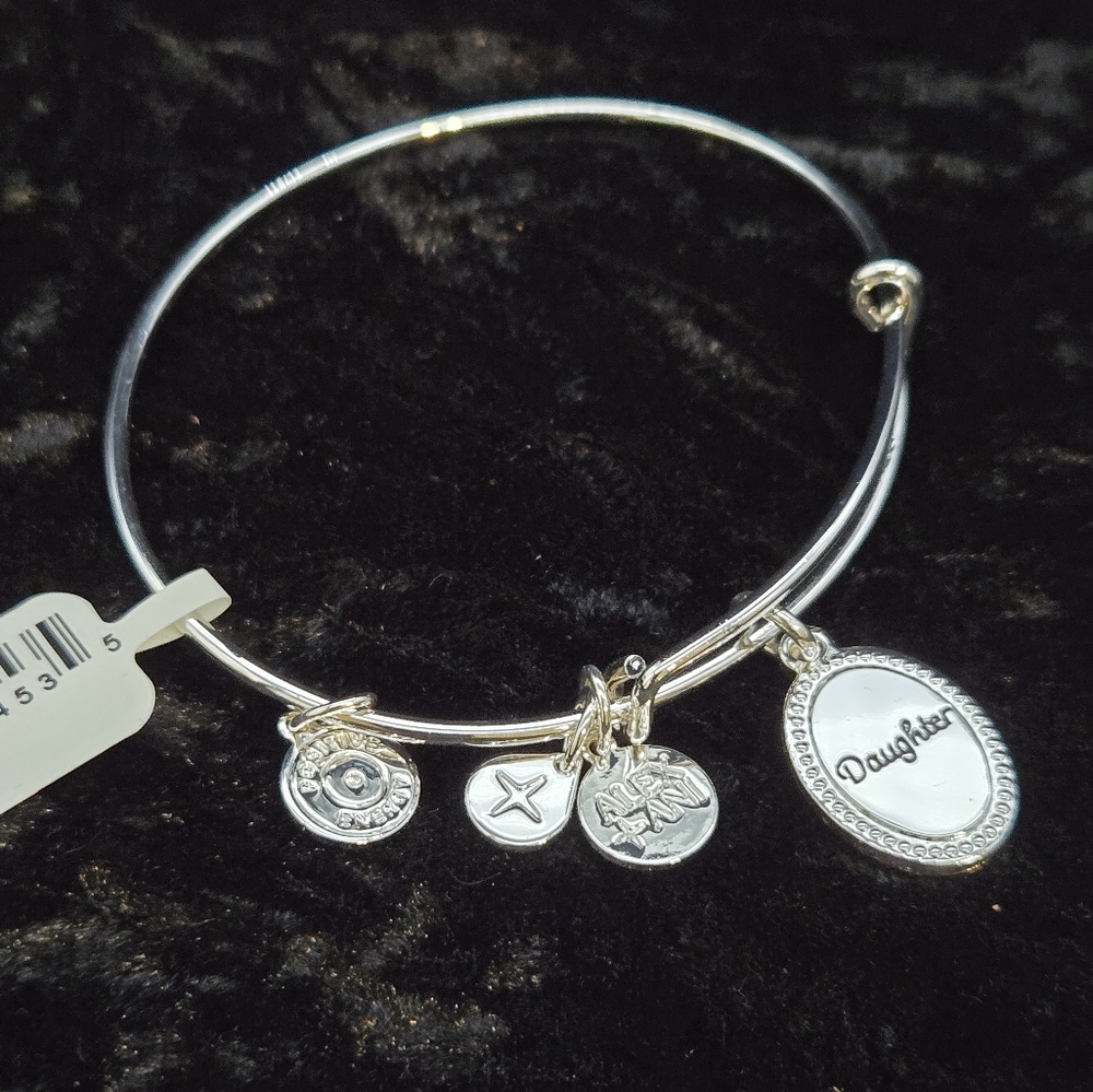 Alex And Ani "Daughter" Charm Bracelet...25136